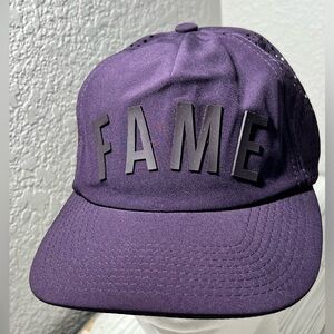 Hall Of Fame 2nd sucks Mesh Side‎ Buckle Back Hat Cap men’s one size plum purple